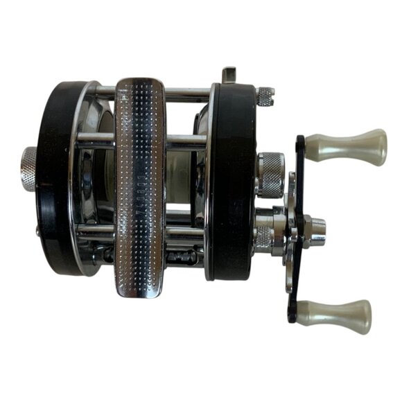 Vintage ABU Sweden Ambassadeur 5000C Fishing Reel Black Chrome - Picture 6 of 11